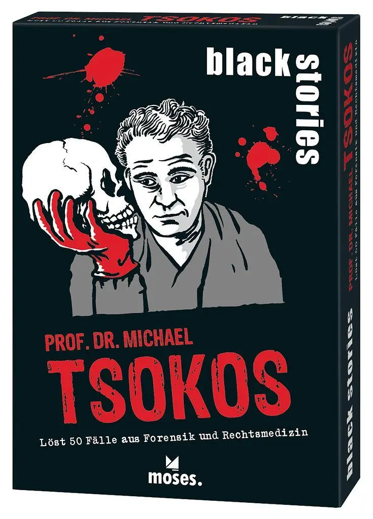 Cover: 4033477907028 | black stories Tsokos | Löst 50 Fälle aus Forensik und Rechtsmedizin