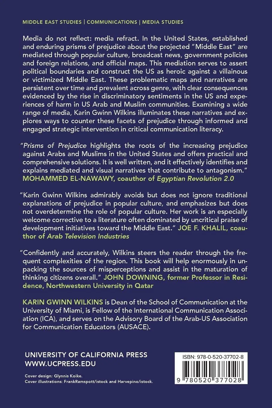Rückseite: 9780520377028 | Prisms of Prejudice | Mediating the Middle East from the United States