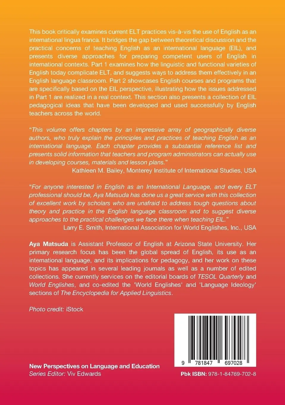 Rückseite: 9781847697028 | Principles and Practices of Teaching English as an International...