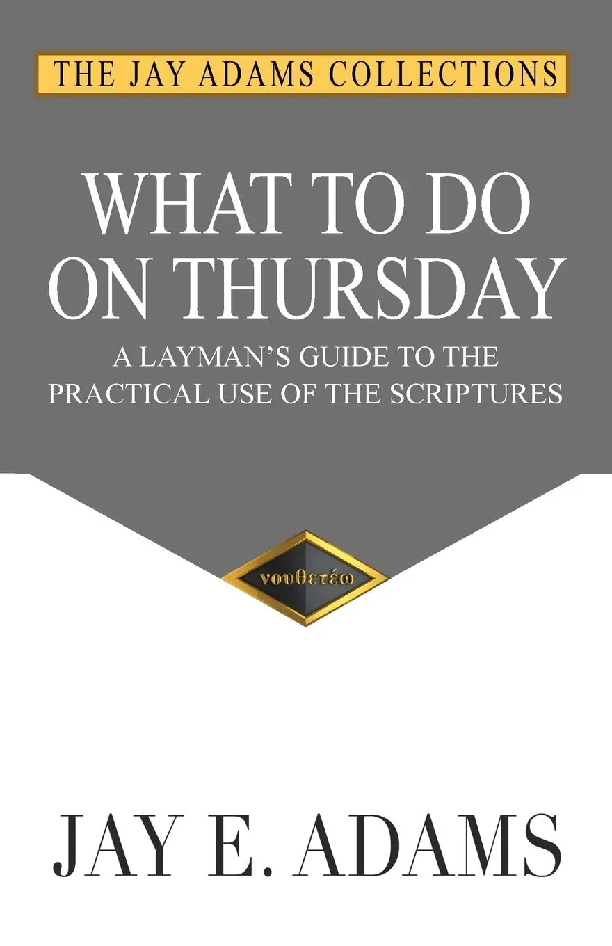 Cover: 9781949737028 | What to do on Thursday | Jay E. Adams | Taschenbuch | Englisch | 2019