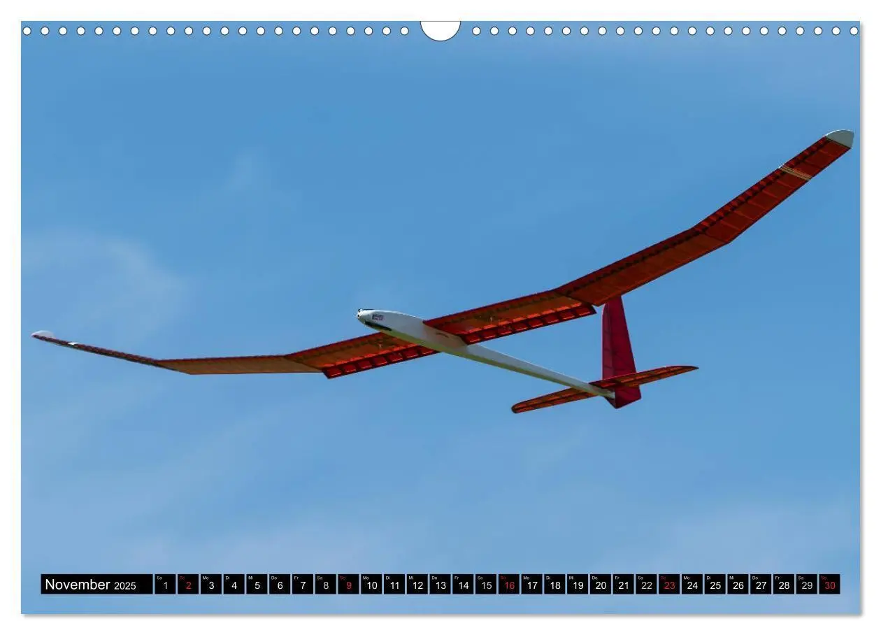 Bild: 9783435557028 | Modellflugkalender 2025 (Wandkalender 2025 DIN A3 quer), CALVENDO...