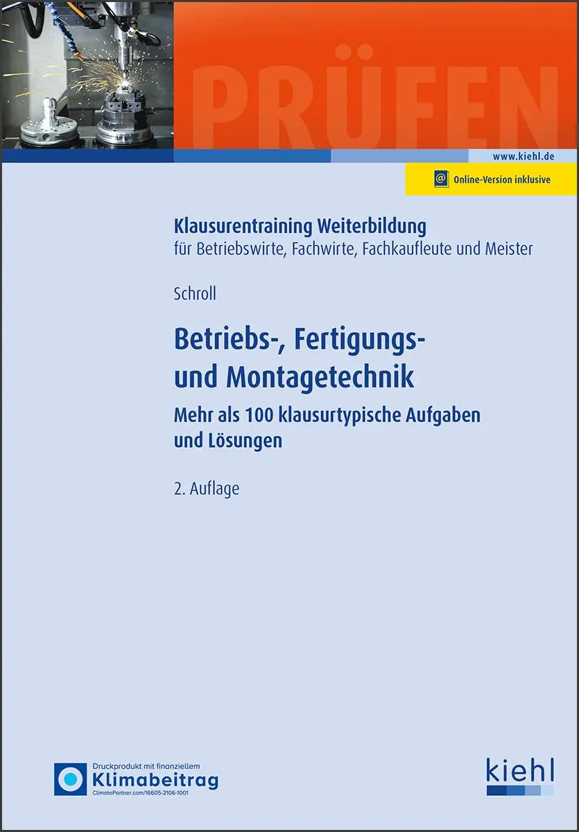 Cover: 9783470107028 | Betriebs-, Fertigungs- und Montagetechnik | Stefan Schroll | Bundle