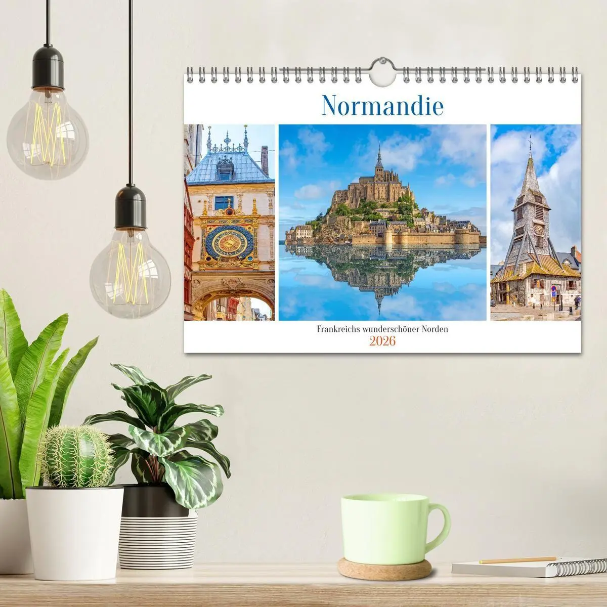 Bild: 9783516667028 | Normandie - Frankreichs wunderschöner Norden (Wandkalender 2026 DIN...