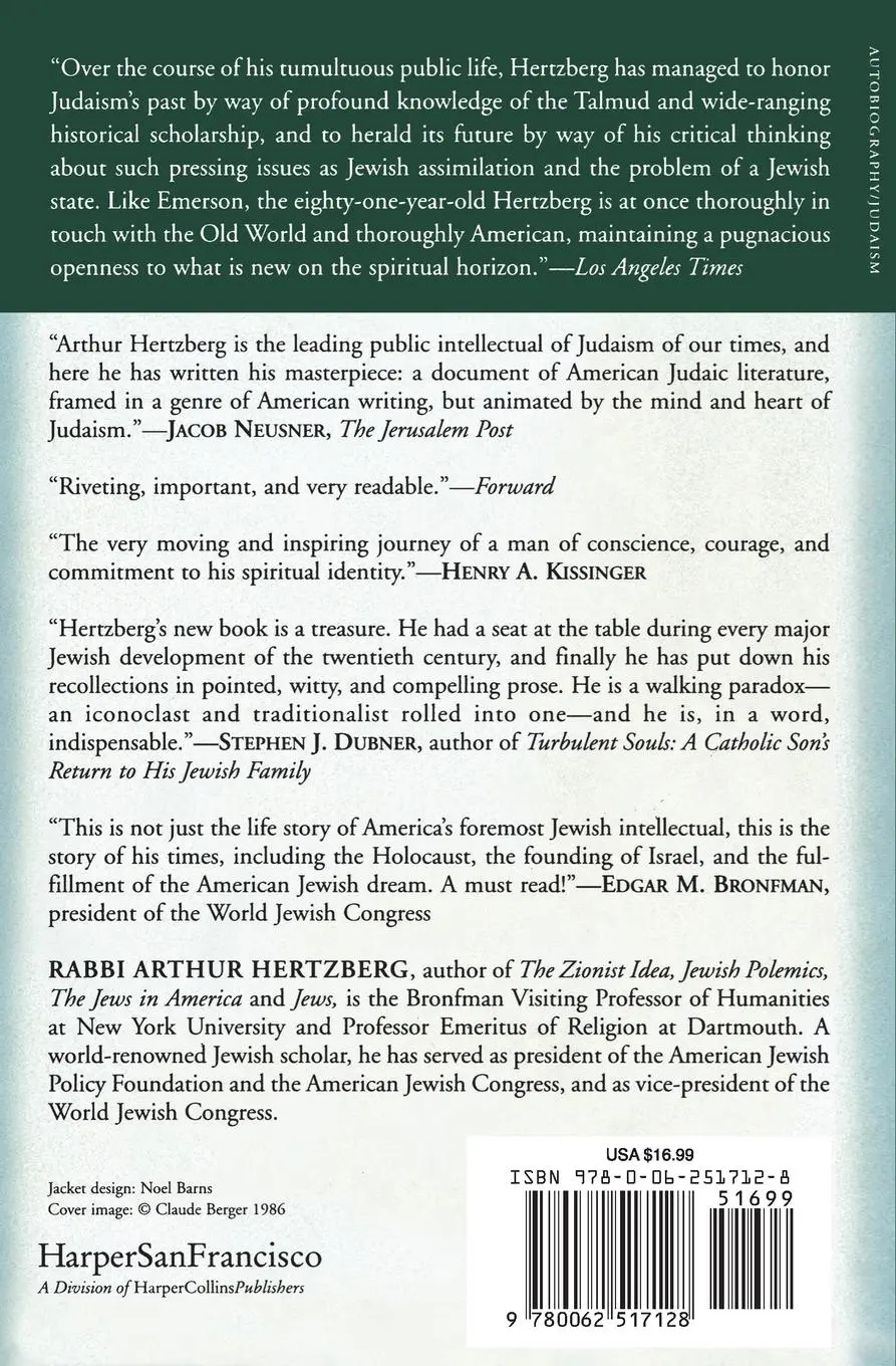 Rückseite: 9780062517128 | A Jew in America | My Life and a People's Struggle for Identity | Buch