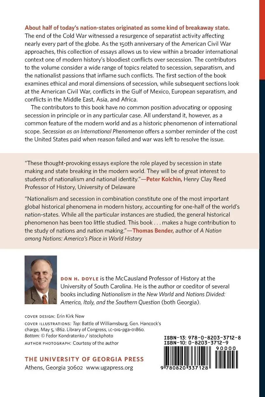 Rückseite: 9780820337128 | Secession as an International Phenomenon | Don H Doyle | Taschenbuch