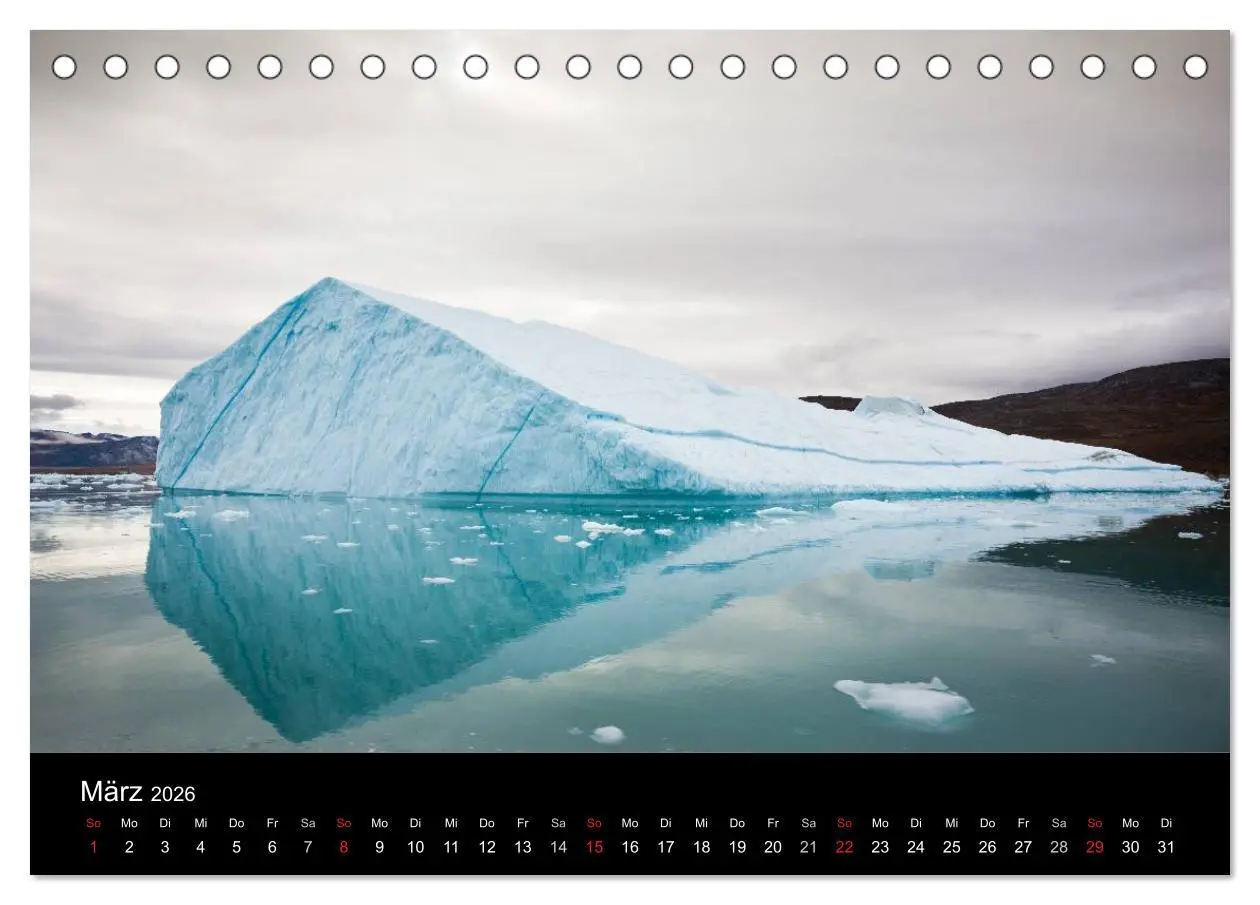 Bild: 9783457947128 | Antarktis 68° Süd (Tischkalender 2026 DIN A5 quer), CALVENDO...
