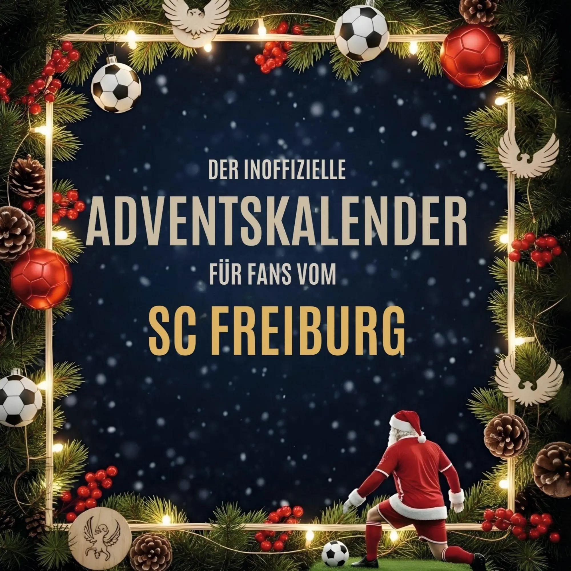 Cover: 9783695307128 | Der inoffizielle Adventskalender für Fans vom SC Freiburg | Liam Münch