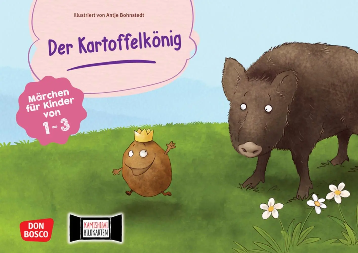 Cover: 4260179517228 | Der Kartoffelkönig. Kamishibai Bildkartenset. | Antje Bohnstedt | Box