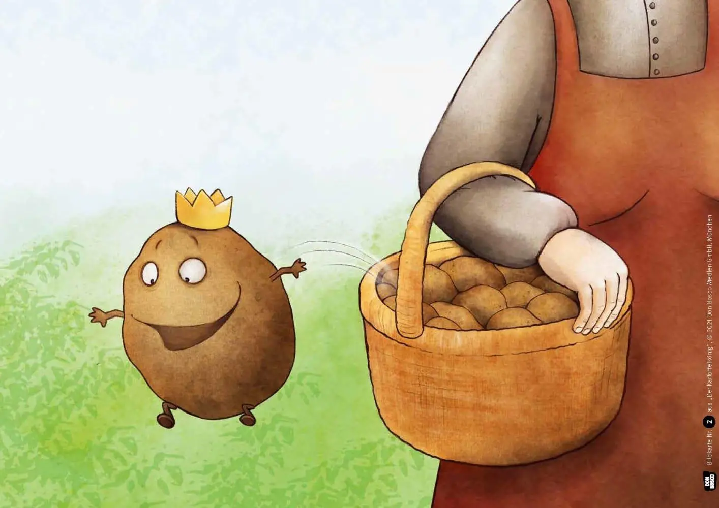 Bild: 4260179517228 | Der Kartoffelkönig. Kamishibai Bildkartenset. | Antje Bohnstedt | Box