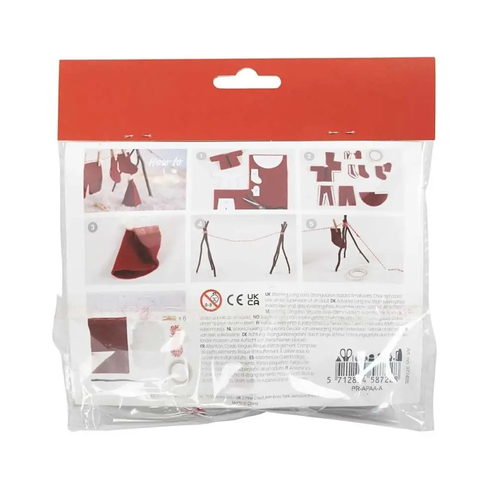 Bild: 5712854587228 | Wäsche, Mini-Kreativ-Set für Wichteltüre | WT228 | Deutsch | 2024