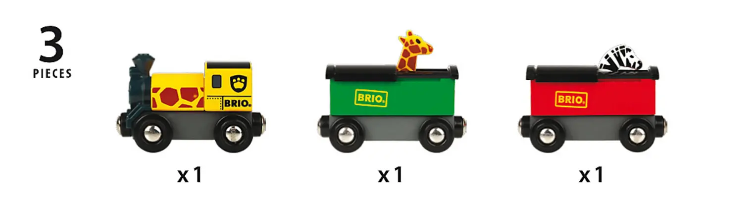 Bild: 7312350337228 | 33722 BRIO Safari-Zug | BRIO® | Spiel | In Schachtel | Spiel | Deutsch
