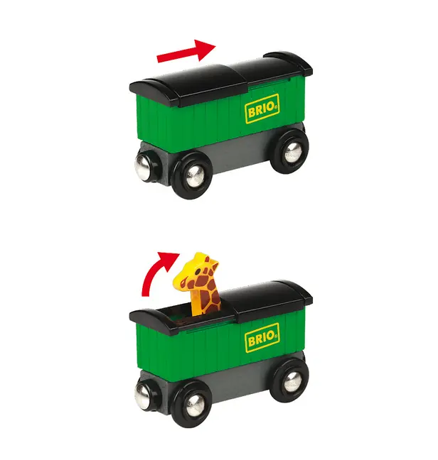 Bild: 7312350337228 | 33722 BRIO Safari-Zug | BRIO® | Spiel | In Schachtel | Spiel | Deutsch
