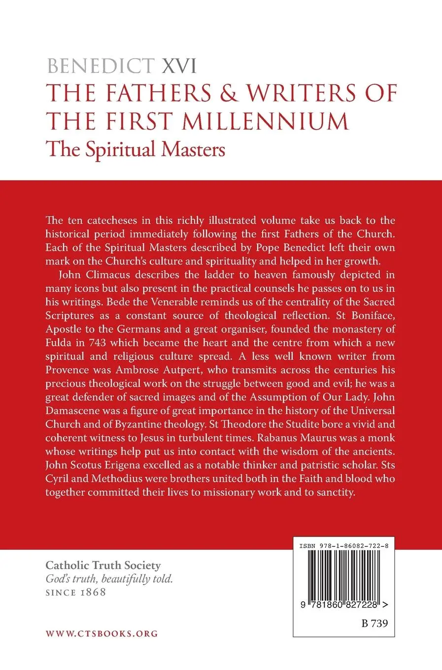 Rückseite: 9781860827228 | The Fathers &amp; Writers of the First Millennium | The Spiritual Masters