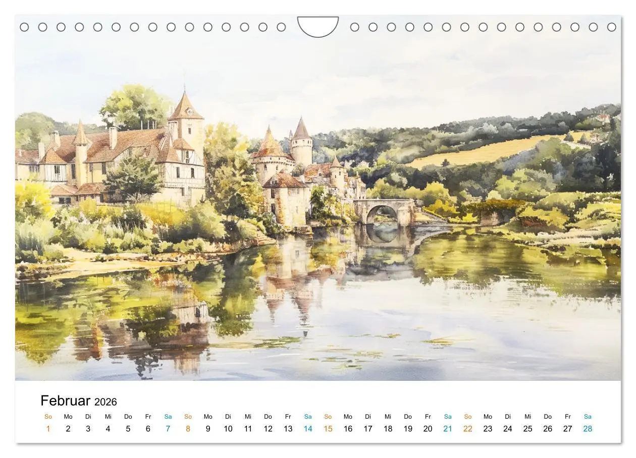 Bild: 9783457317228 | Bucolische Landschaften (Wandkalender 2026 DIN A4 quer), CALVENDO...