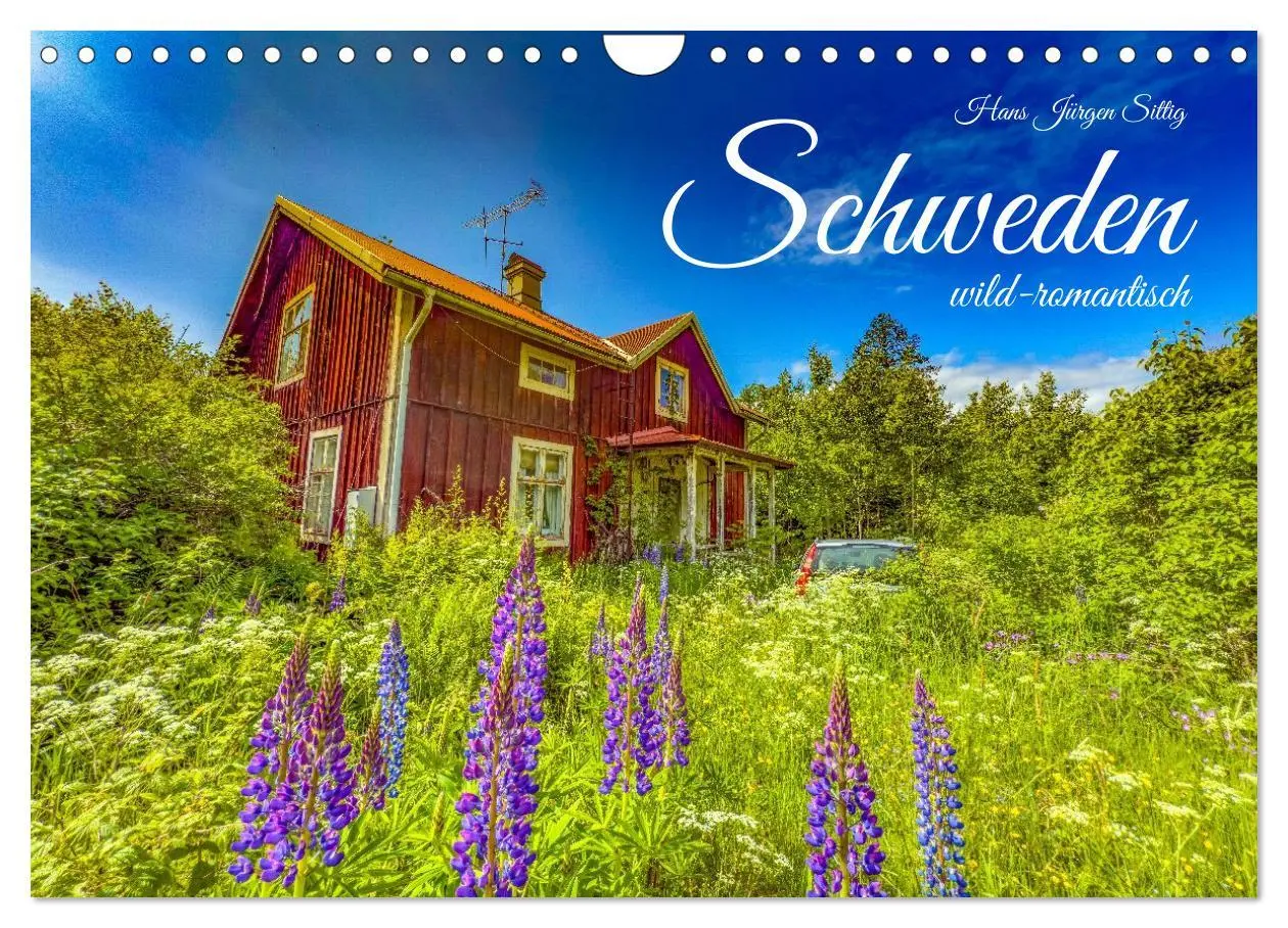 Cover: 9783516647228 | SCHWEDEN wild-romantisch (Wandkalender 2026 DIN A4 quer), CALVENDO...
