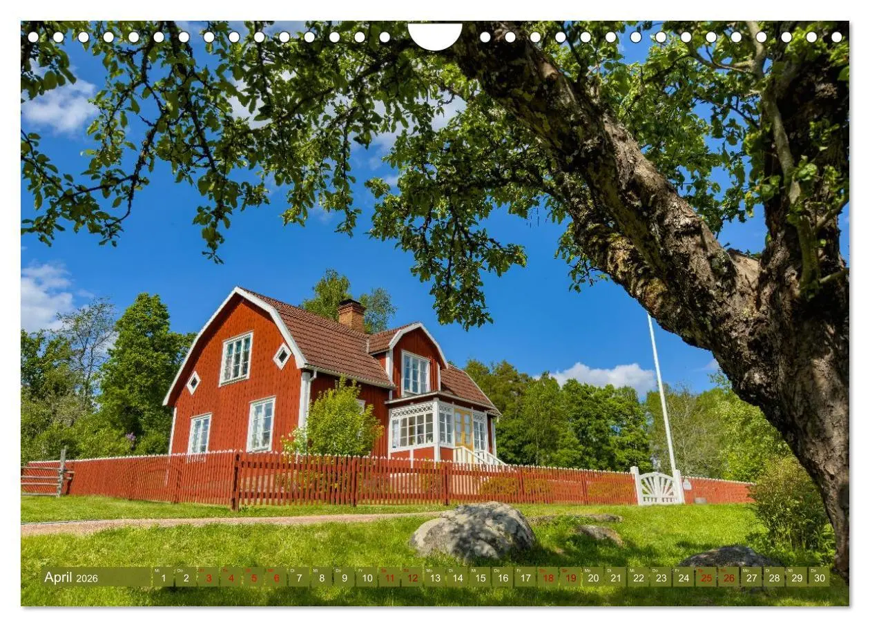 Bild: 9783516647228 | SCHWEDEN wild-romantisch (Wandkalender 2026 DIN A4 quer), CALVENDO...