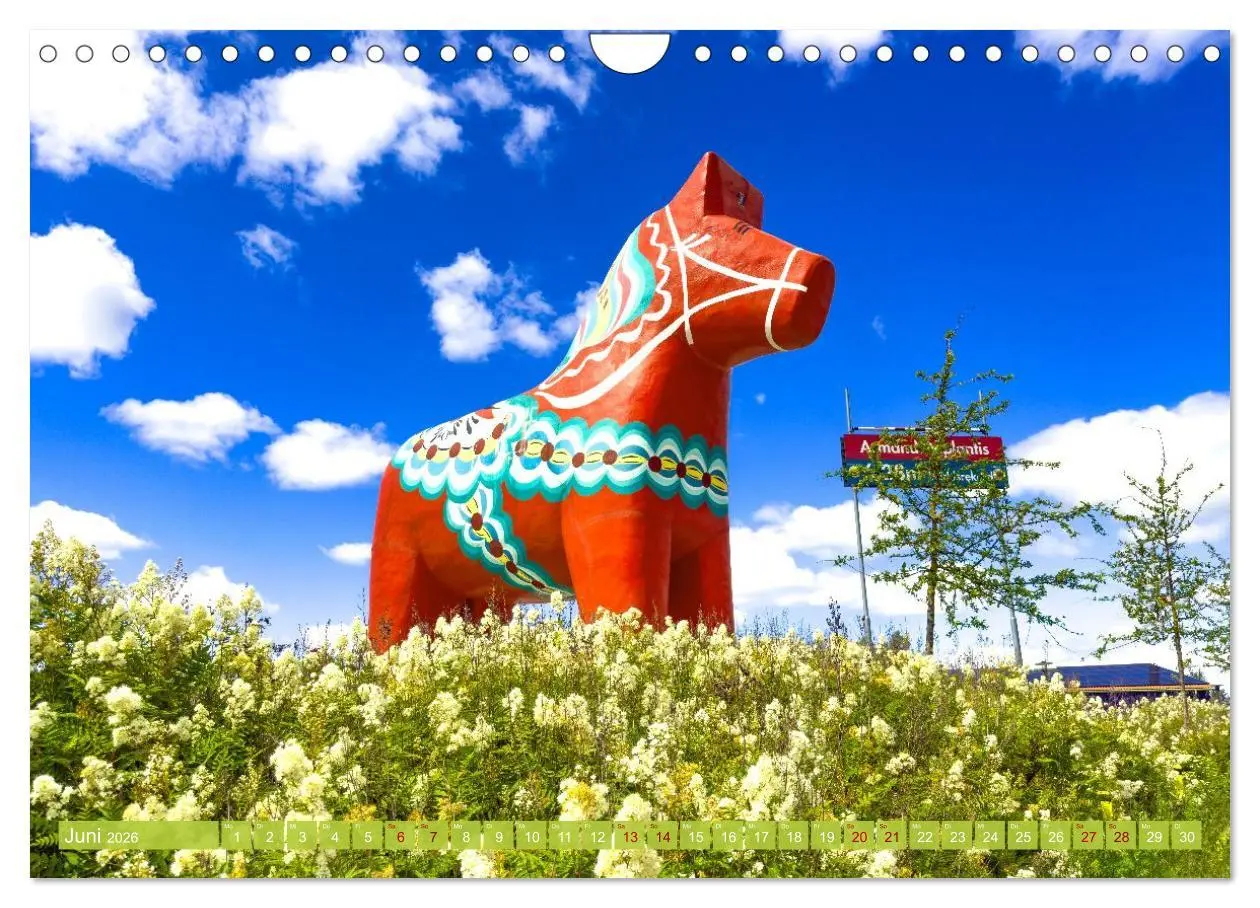 Bild: 9783516647228 | SCHWEDEN wild-romantisch (Wandkalender 2026 DIN A4 quer), CALVENDO...