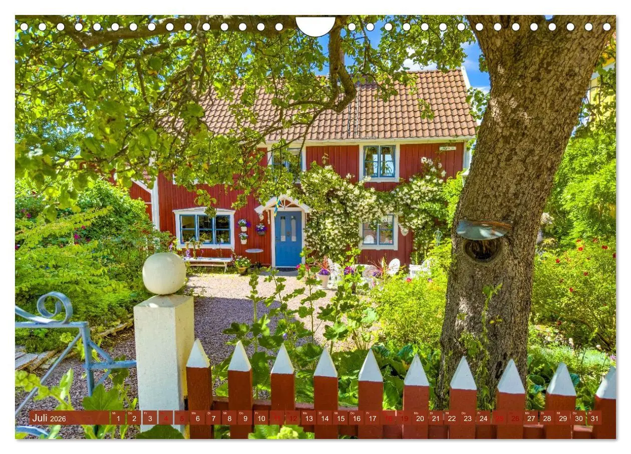 Bild: 9783516647228 | SCHWEDEN wild-romantisch (Wandkalender 2026 DIN A4 quer), CALVENDO...