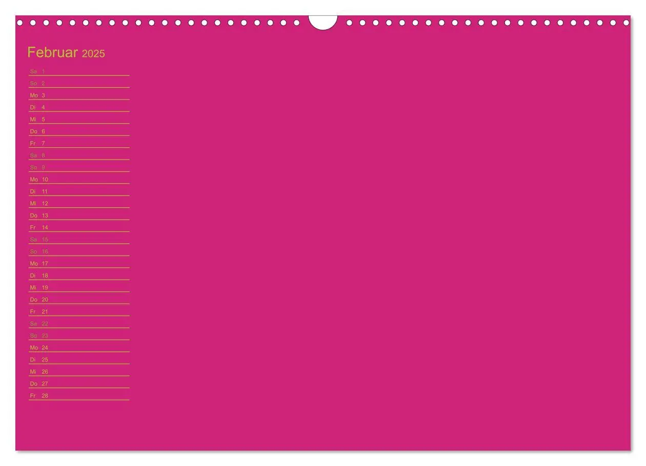 Bild: 9783435767328 | Bastel-Geburtstagskalender pink / Geburtstagskalender (Wandkalender...