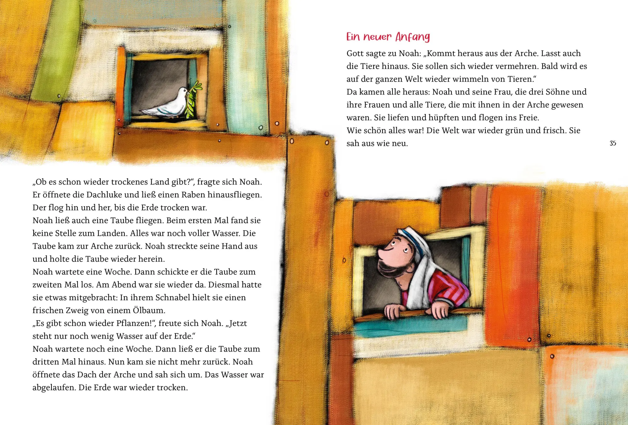 Bild: 9783438047328 | Die bunte Kinderbibel für dich. Farbenfroh illustrierte Bibel mit...