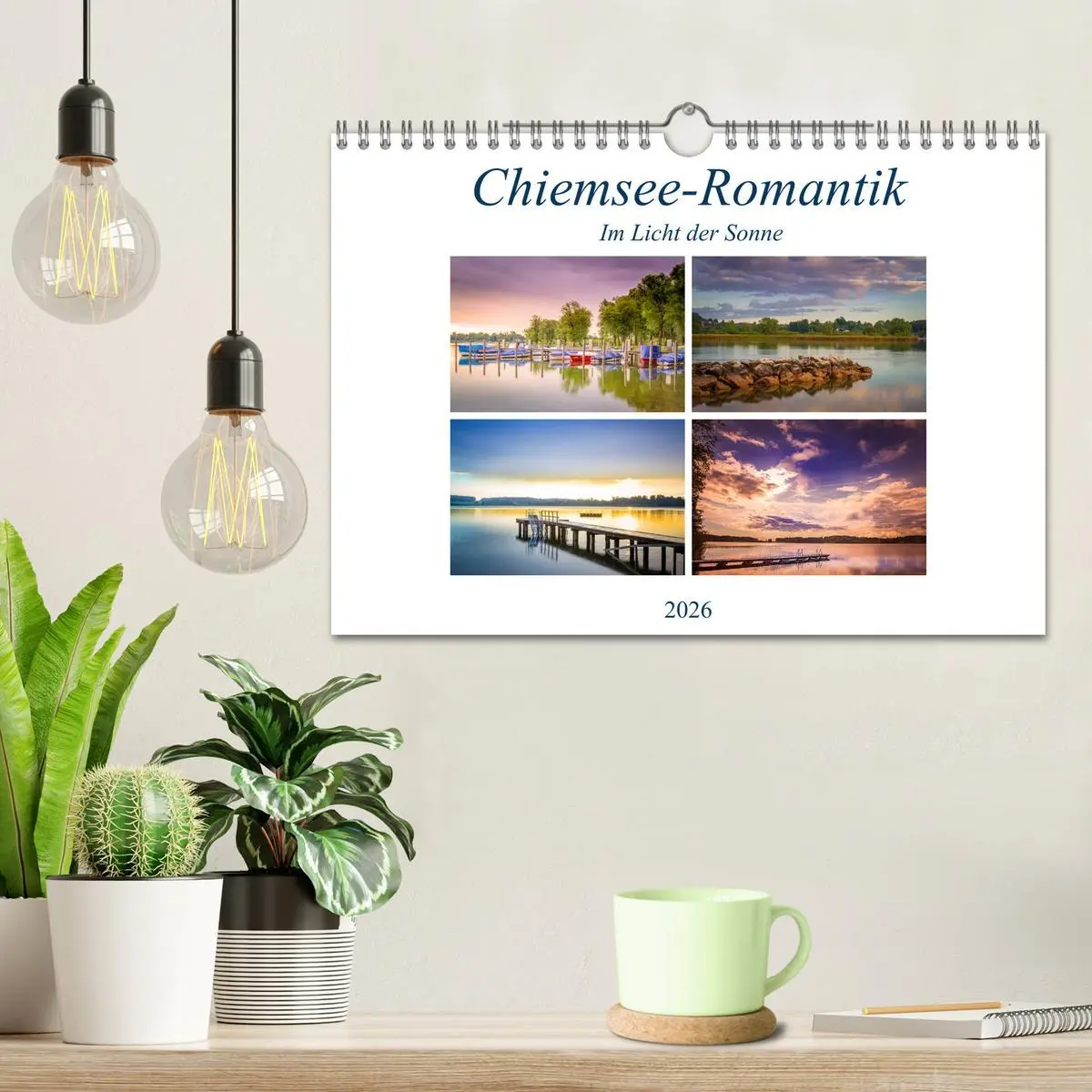 Bild: 9783457857328 | Chiemsee-Romantik (Wandkalender 2026 DIN A4 quer), CALVENDO...