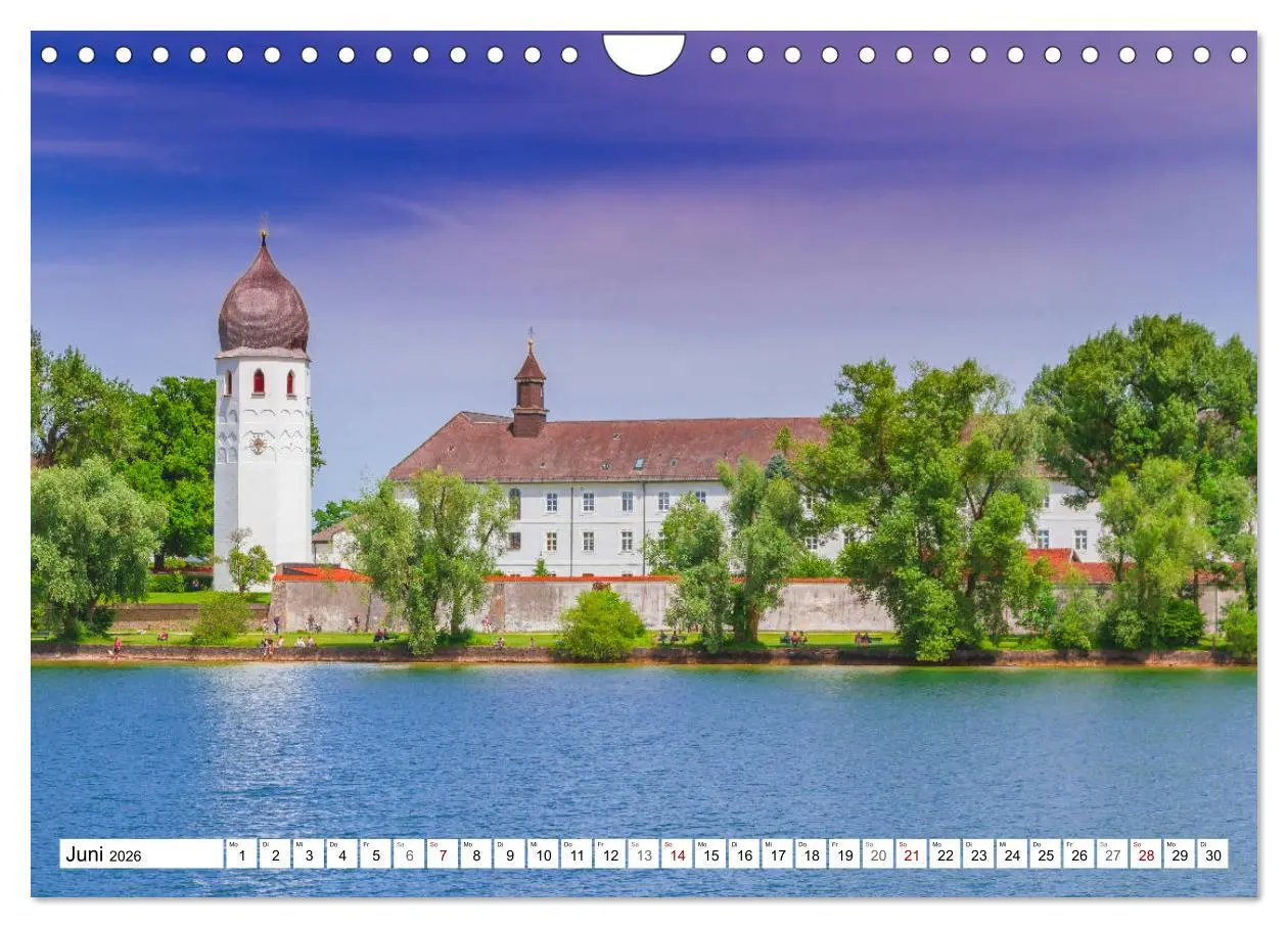 Bild: 9783457857328 | Chiemsee-Romantik (Wandkalender 2026 DIN A4 quer), CALVENDO...