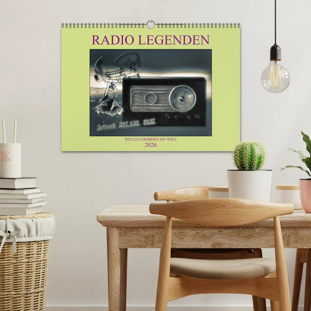 Bild: 9783457927328 | RADIO LEGENDEN (Wandkalender 2026 DIN A3 quer), CALVENDO...