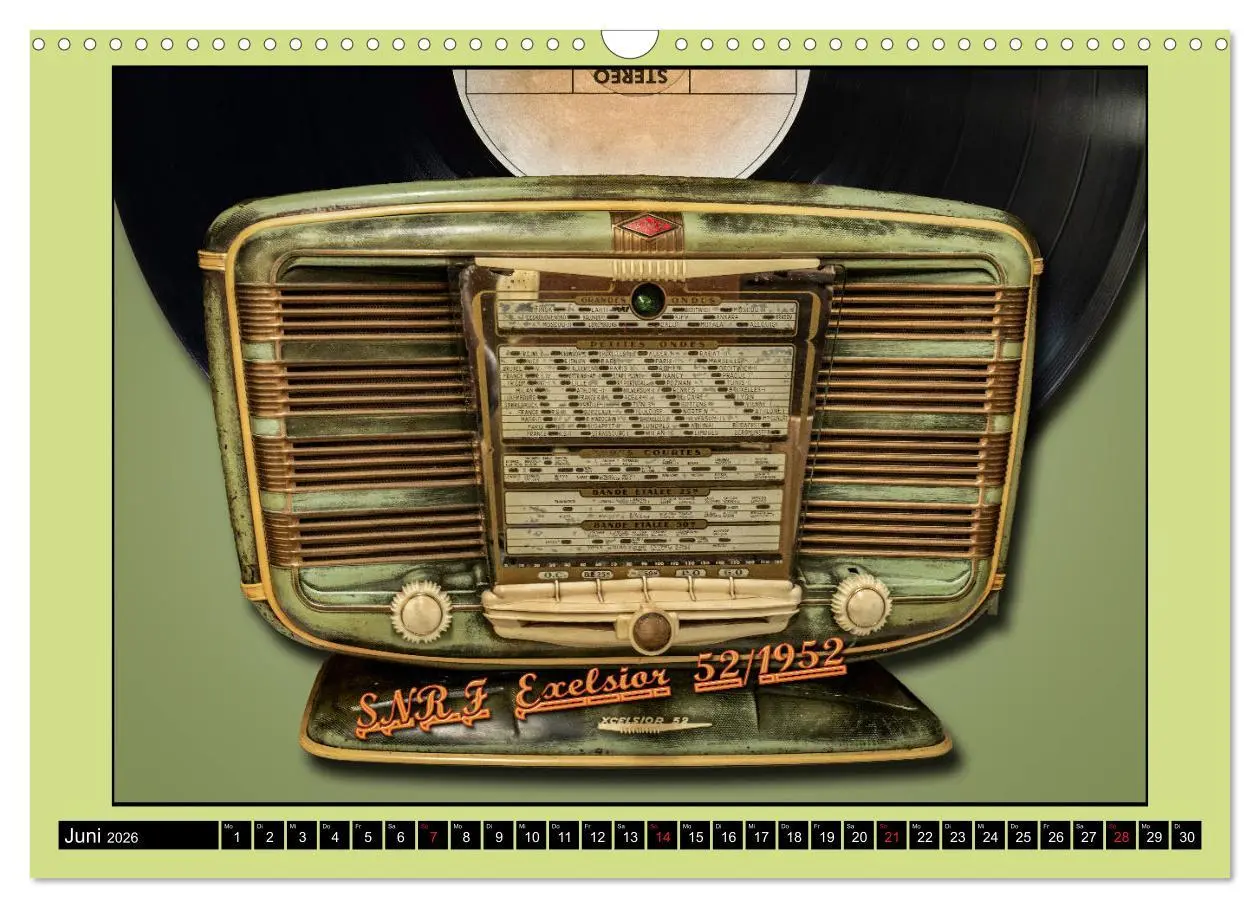 Bild: 9783457927328 | RADIO LEGENDEN (Wandkalender 2026 DIN A3 quer), CALVENDO...