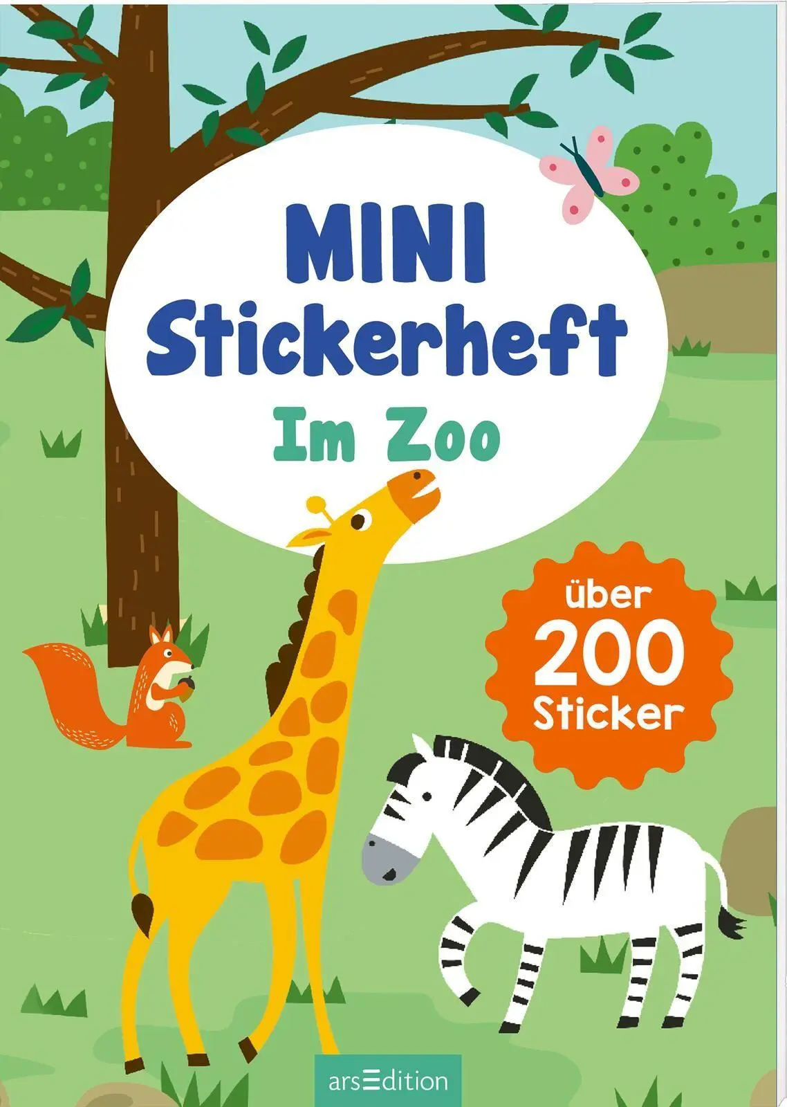 Cover: 9783845867328 | MINI-Stickerheft - Im Zoo | Über 200 Sticker | Izabella Markiewicz