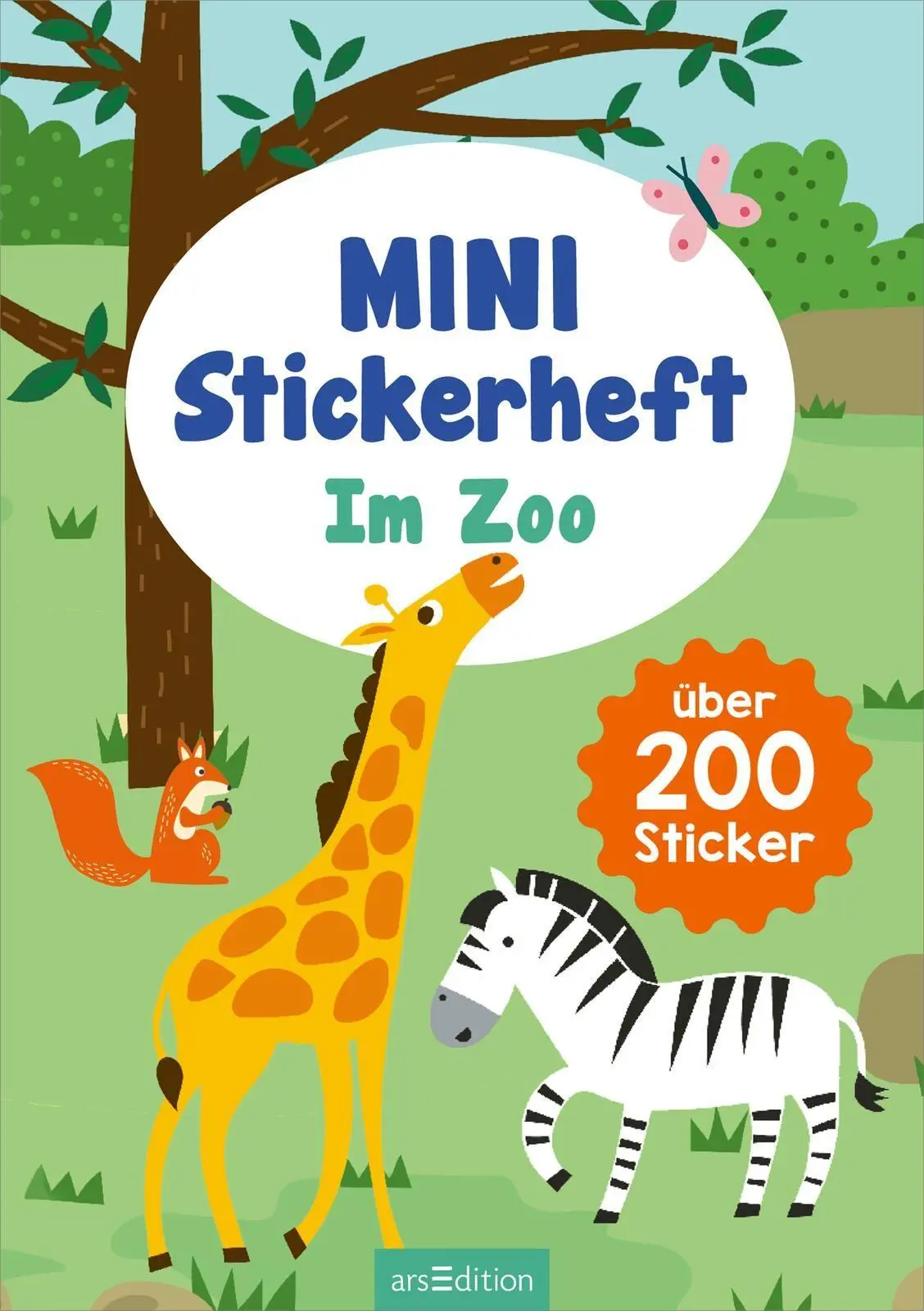 Bild: 9783845867328 | MINI-Stickerheft - Im Zoo | Über 200 Sticker | Izabella Markiewicz