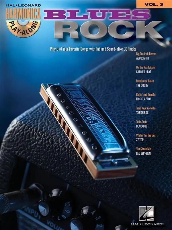 Cover: 884088127428 | Blues/Rock - Harmonica Play-Along Volume 3 Book/Online Audio | Buch