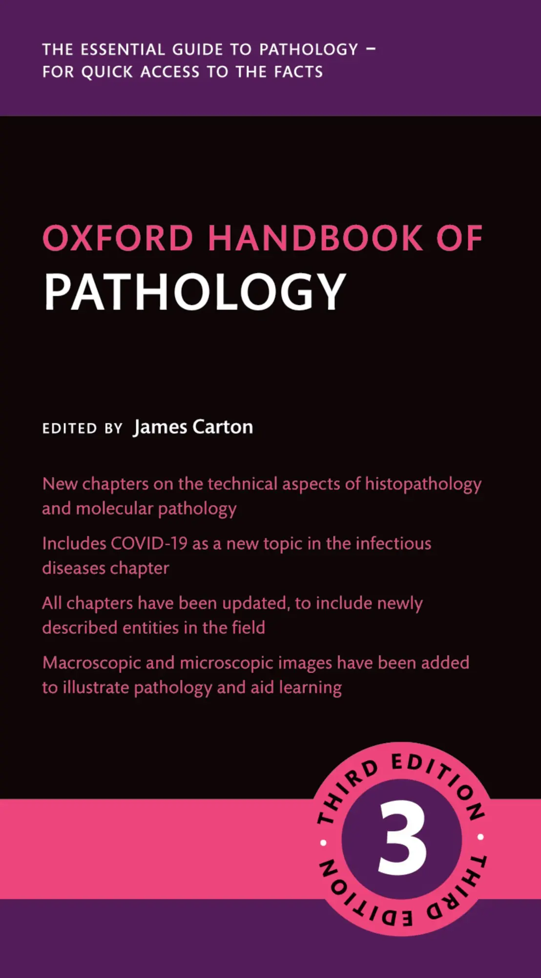 Cover: 9780192897428 | Oxford Handbook of Pathology | James Carton | Taschenbuch | Englisch