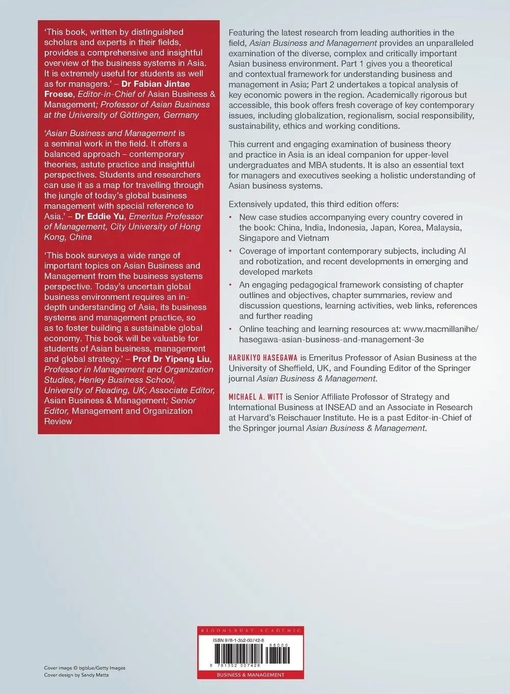 Rückseite: 9781352007428 | Asian Business and Management | Theory, Practice and Perspectives