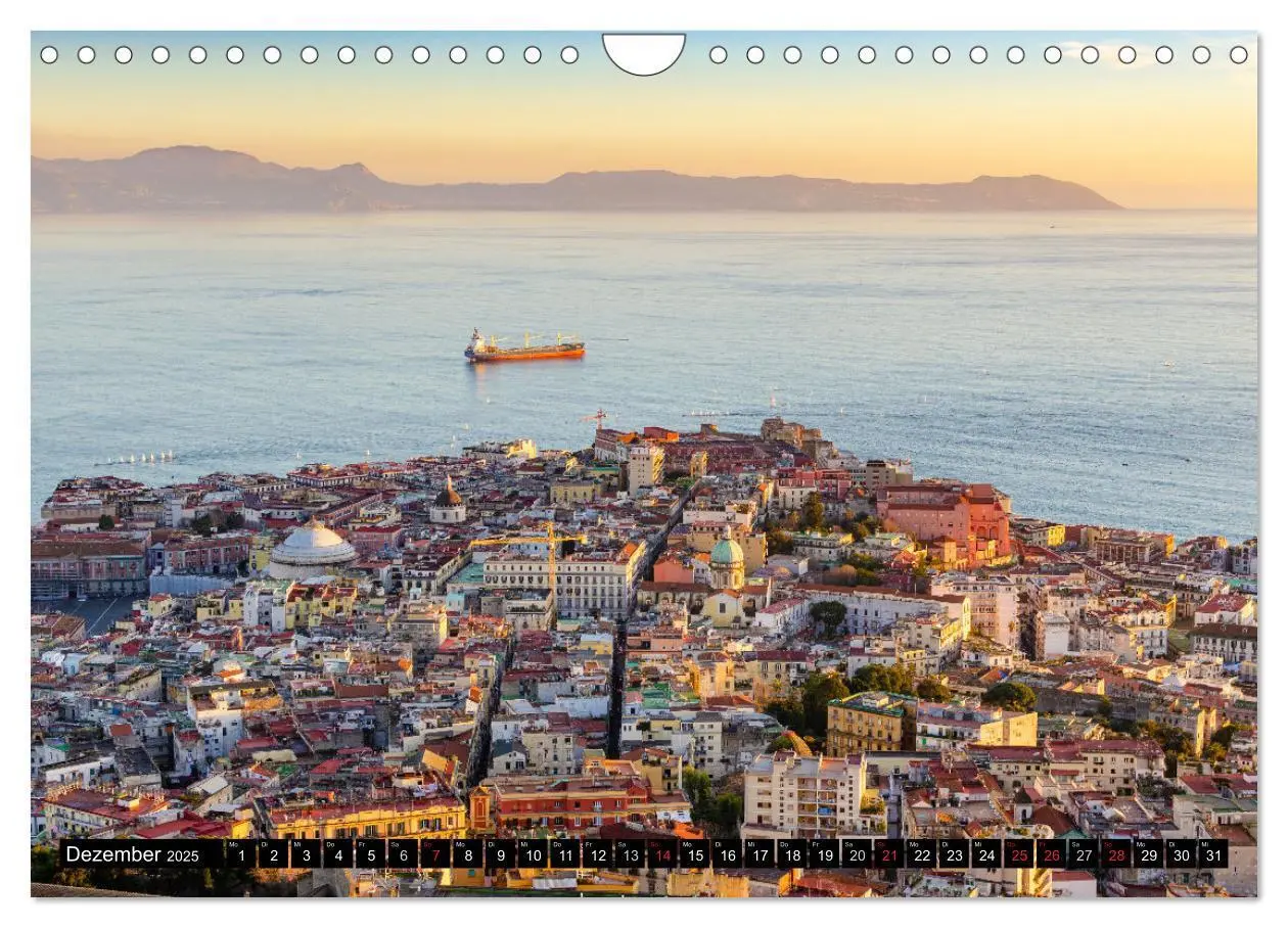 Bild: 9783435827428 | Neapel 2025 (Wandkalender 2025 DIN A4 quer), CALVENDO Monatskalender