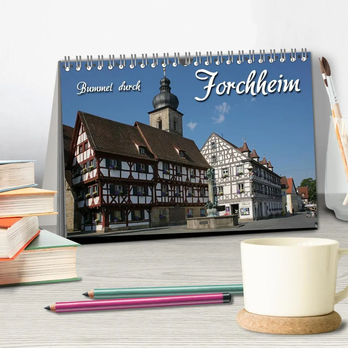 Bild: 9783516177428 | Bummel durch Forchheim (Tischkalender 2026 DIN A5 quer), CALVENDO...
