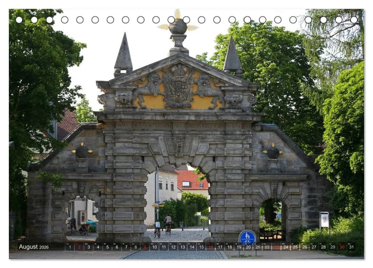 Bild: 9783516177428 | Bummel durch Forchheim (Tischkalender 2026 DIN A5 quer), CALVENDO...