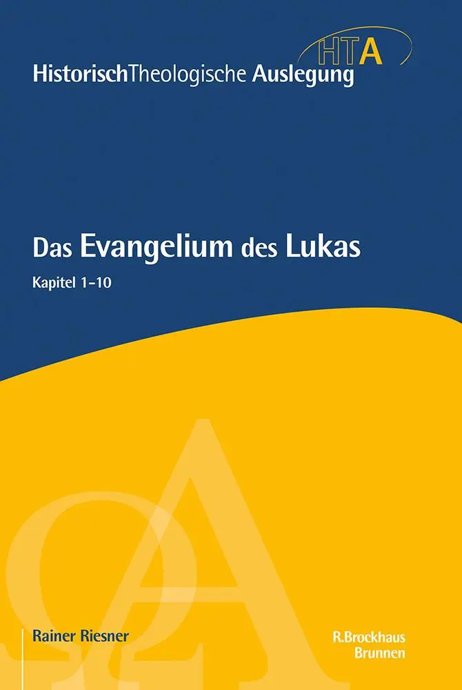 Cover: 9783765597428 | Das Evangelium des Lukas | Rainer Riesner | Taschenbuch | Buch | 2026
