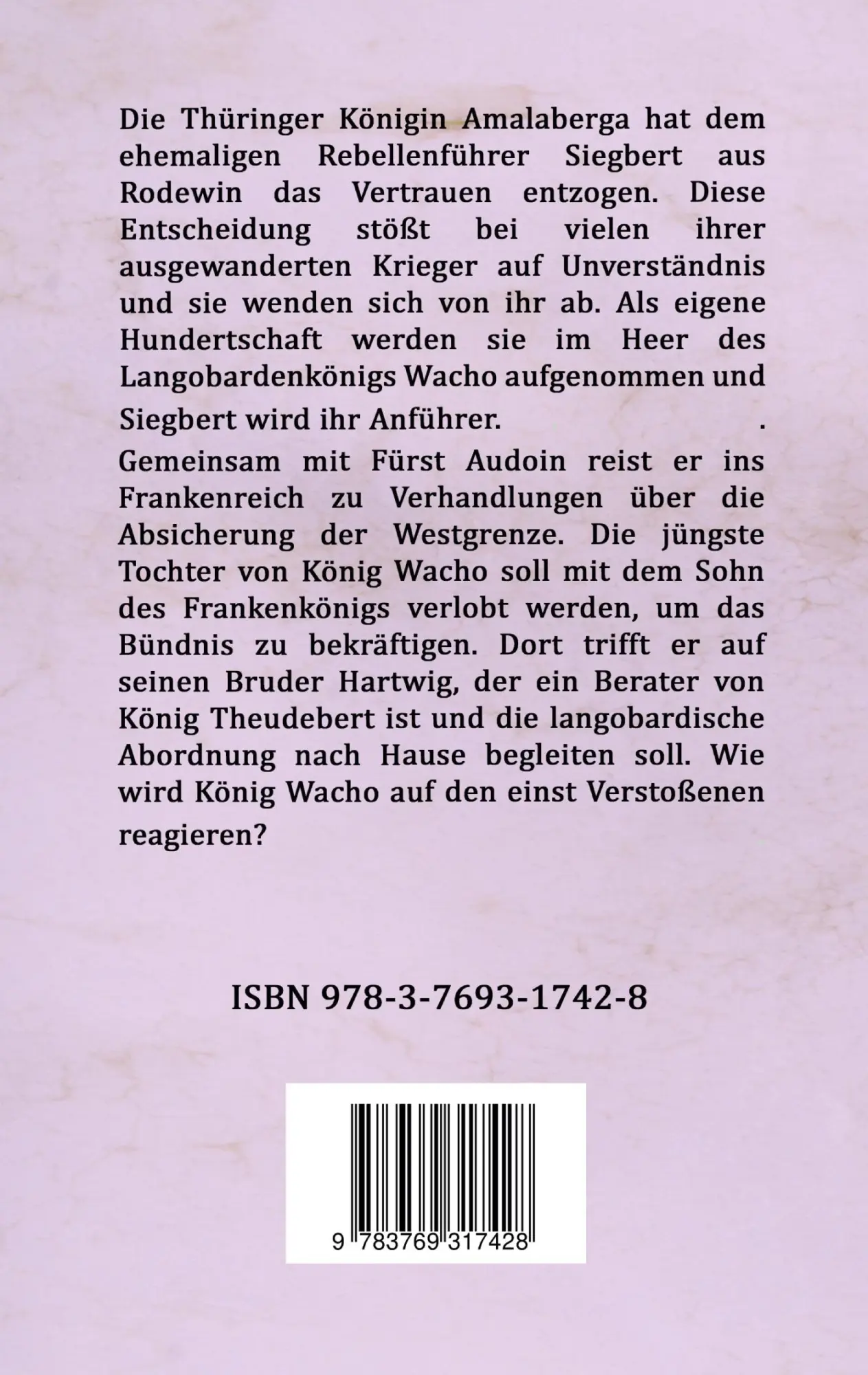 Rückseite: 9783769317428 | Die Rodewiner | Herbert Schida | Taschenbuch | 404 S. | Deutsch | 2024
