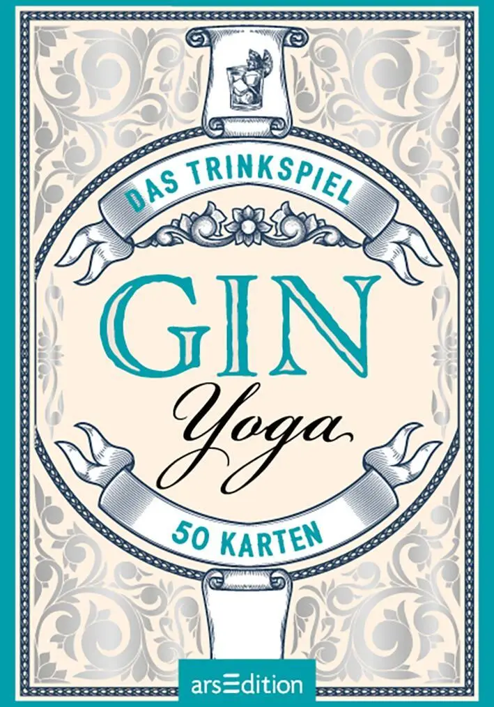 Bild: 4014489137528 | Gin-Yoga | Das Trinkspiel. 50 Karten | Box | 50 S. | Deutsch | 2025