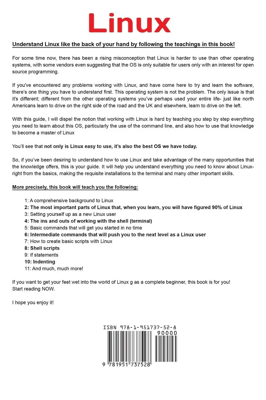 Rückseite: 9781951737528 | Linux | Publishers Fanton | Taschenbuch | Englisch | 2019