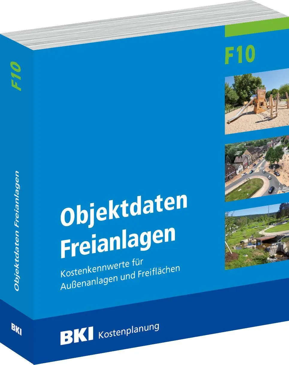 Cover: 9783481047528 | BKI Objektdaten Freianlagen F10 | Architektenkammern | Taschenbuch