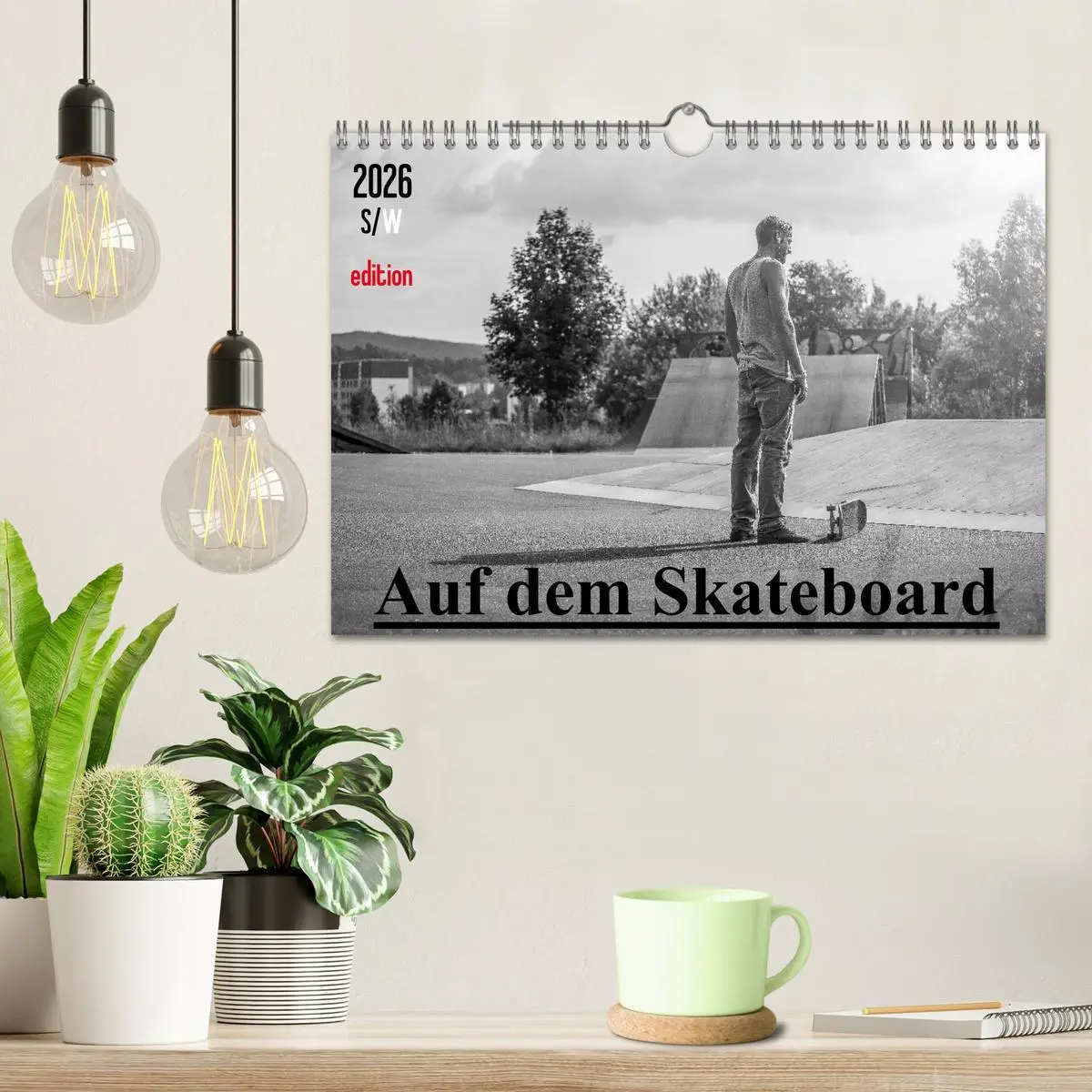 Bild: 9783516097528 | Auf dem Skateboard (Wandkalender 2026 DIN A4 quer), CALVENDO...
