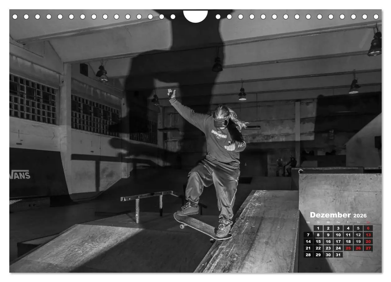 Bild: 9783516097528 | Auf dem Skateboard (Wandkalender 2026 DIN A4 quer), CALVENDO...