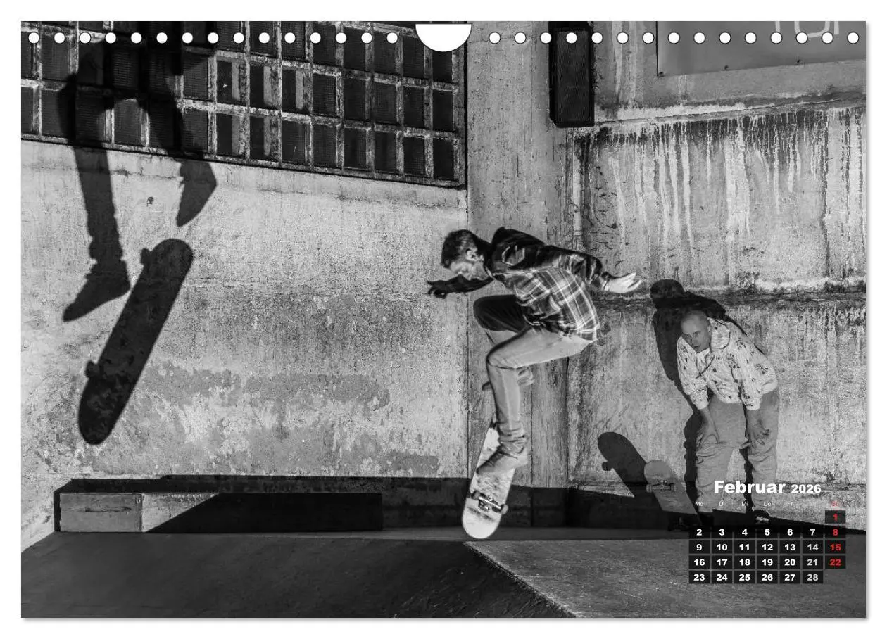 Bild: 9783516097528 | Auf dem Skateboard (Wandkalender 2026 DIN A4 quer), CALVENDO...