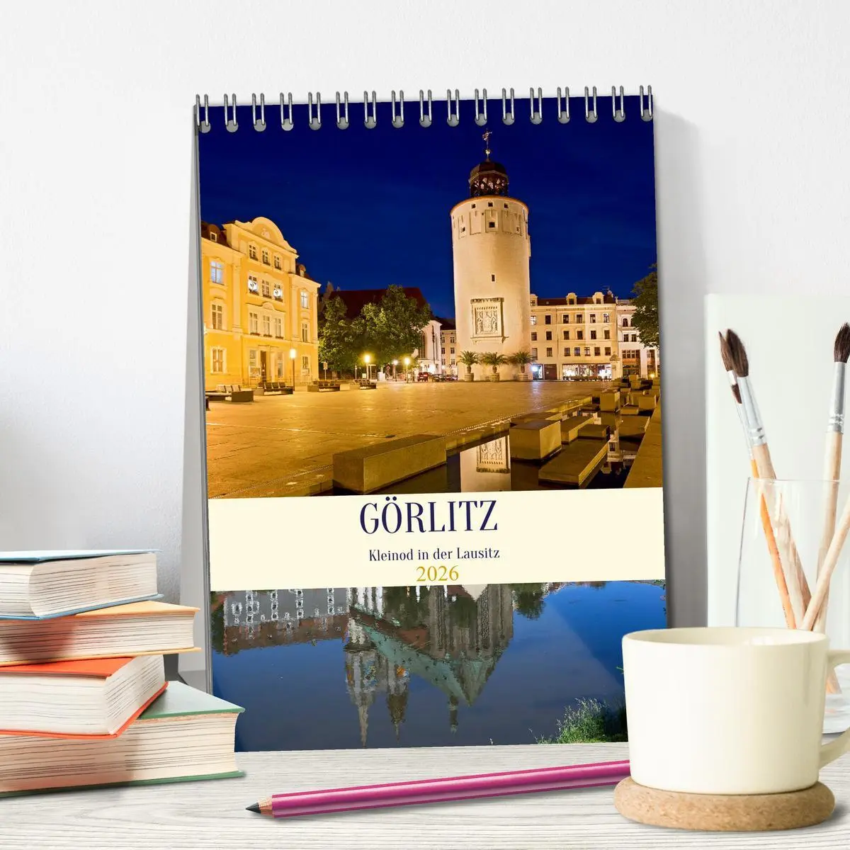 Bild: 9783516307528 | GÖRLITZ - Kleinod in der Lausitz (Tischkalender 2026 DIN A5 hoch),...