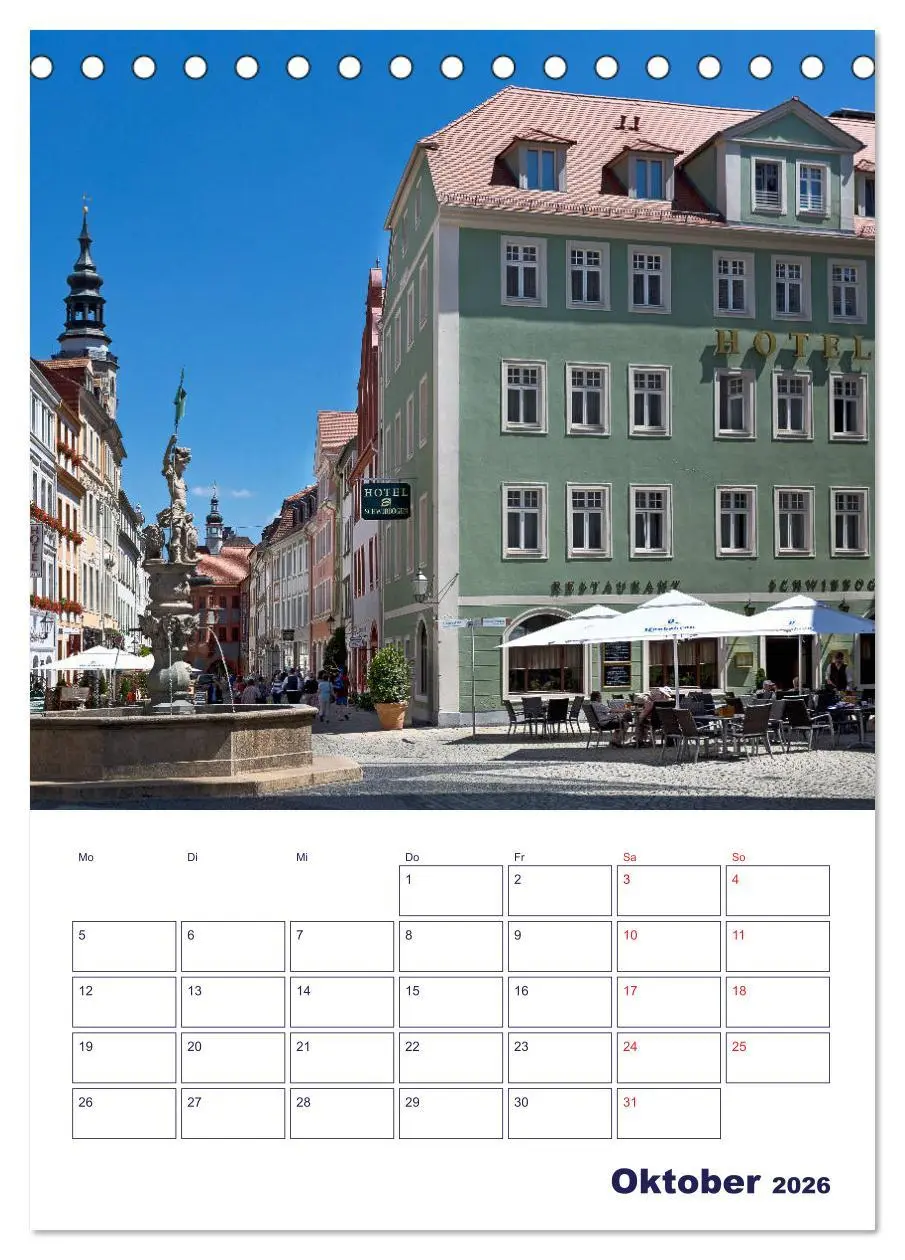 Bild: 9783516307528 | GÖRLITZ - Kleinod in der Lausitz (Tischkalender 2026 DIN A5 hoch),...