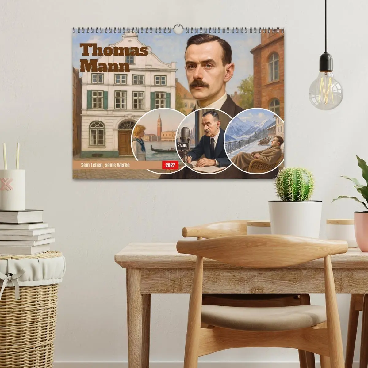 Bild: 9783516927528 | Thomas Mann. Sein Leben, seine Werke (Wandkalender 2027 DIN A3...