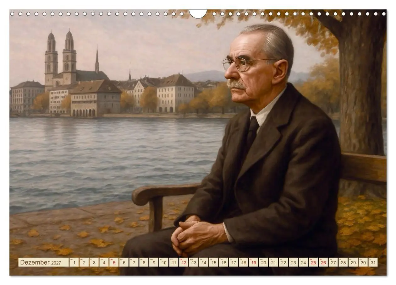 Bild: 9783516927528 | Thomas Mann. Sein Leben, seine Werke (Wandkalender 2027 DIN A3...