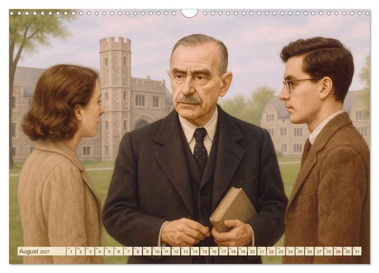 Bild: 9783516927528 | Thomas Mann. Sein Leben, seine Werke (Wandkalender 2027 DIN A3...