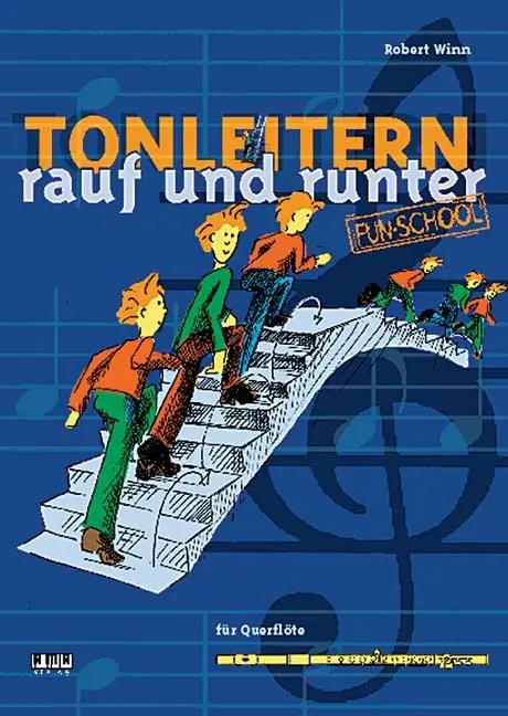 Cover: 9783932587528 | Tonleitern rauf und runter | für Querflöte | Robert Winn | Broschüre